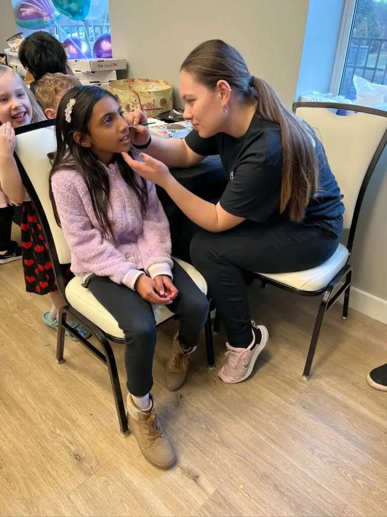 face-painting - Oxford Athletic Club